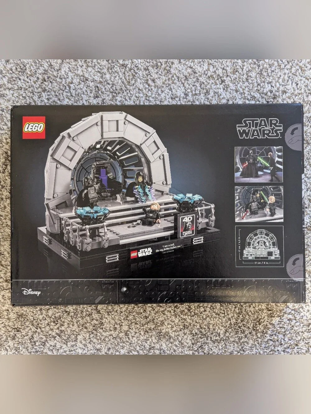 LEGO Star Wars: Emperor's Throne Room Diorama (75352) New/Sealed